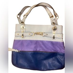 EUC B. MAKOWSKY Full Leather Shoulder Handbag